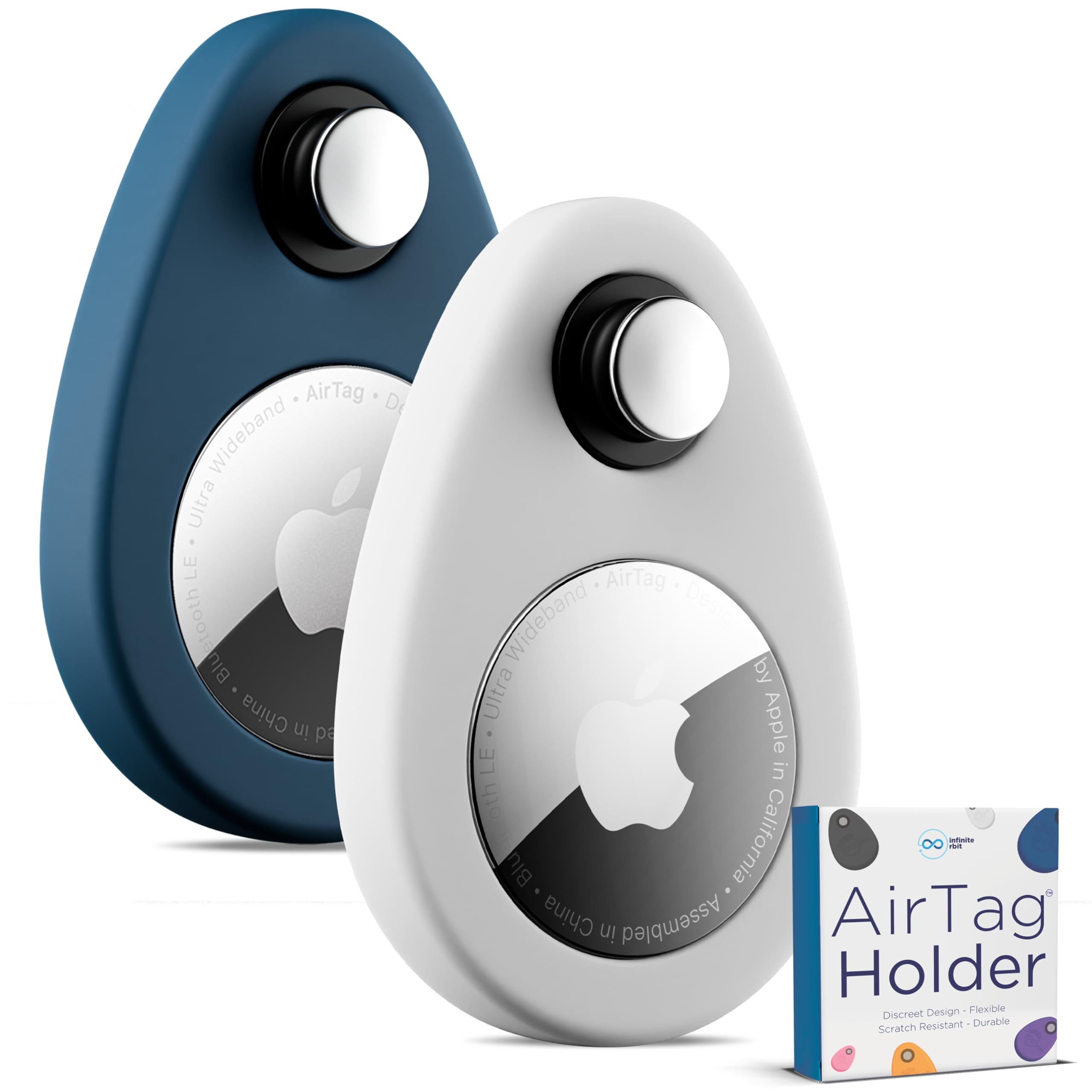 Amazon.com: INFINITE ORBIT AirTag Holder for Kids – 2 Pack Anti